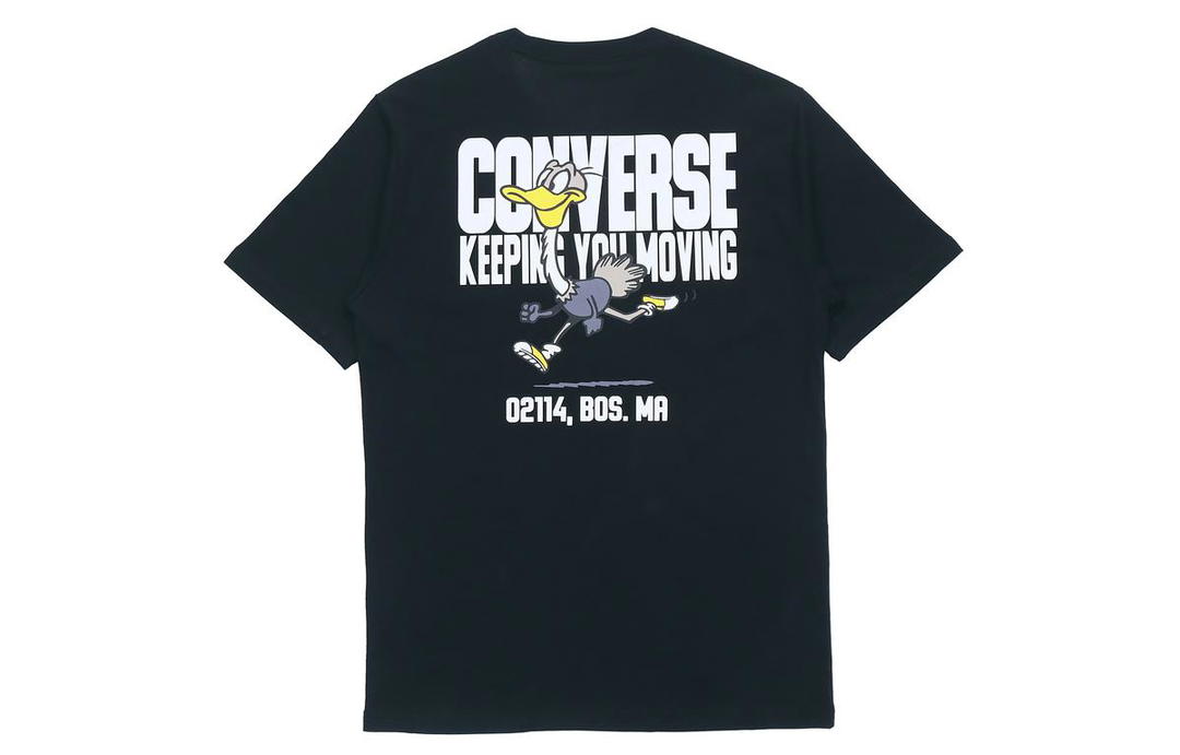Converse Converse Set-in Sleeve T-Shirt Men's Black
