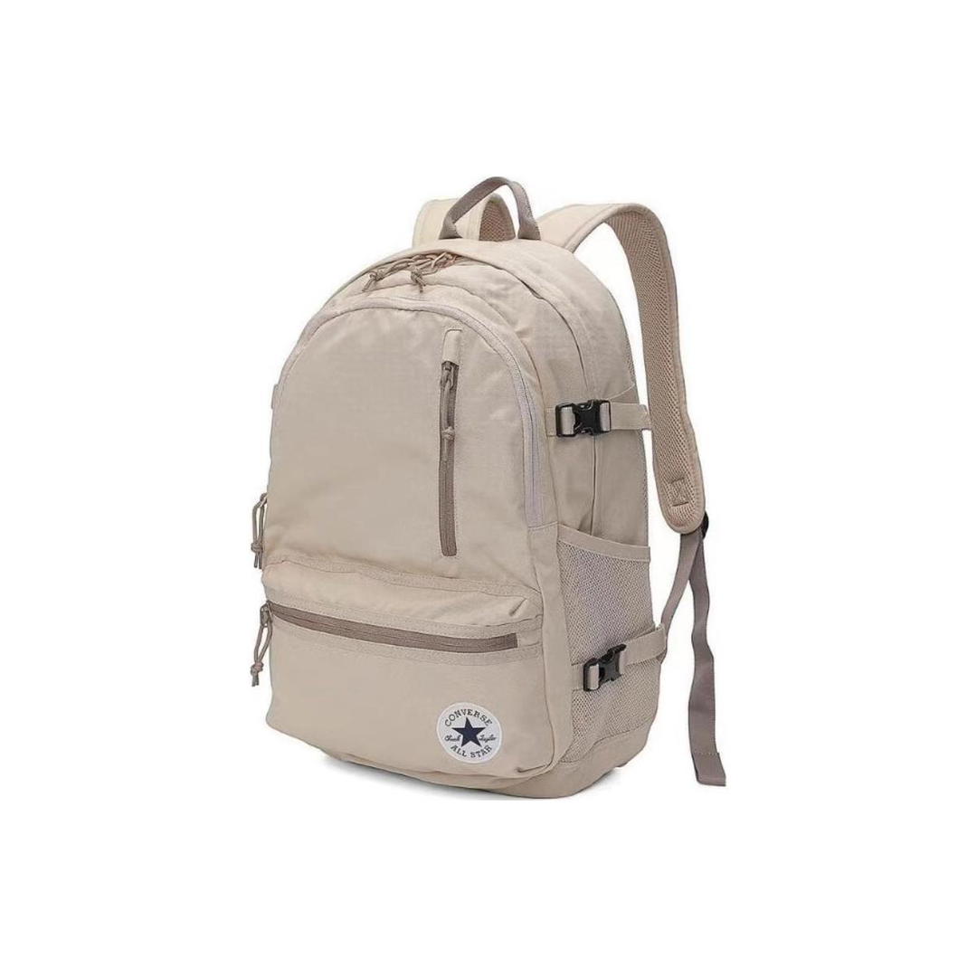Converse Converse Straight Edge Polyester Backpack Large Size Unisex Brown