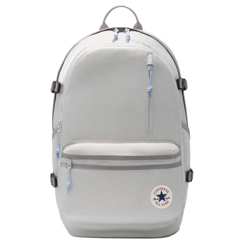 Converse Converse Straight Edge Polyester Backpack Regular Unisex Gray Stone