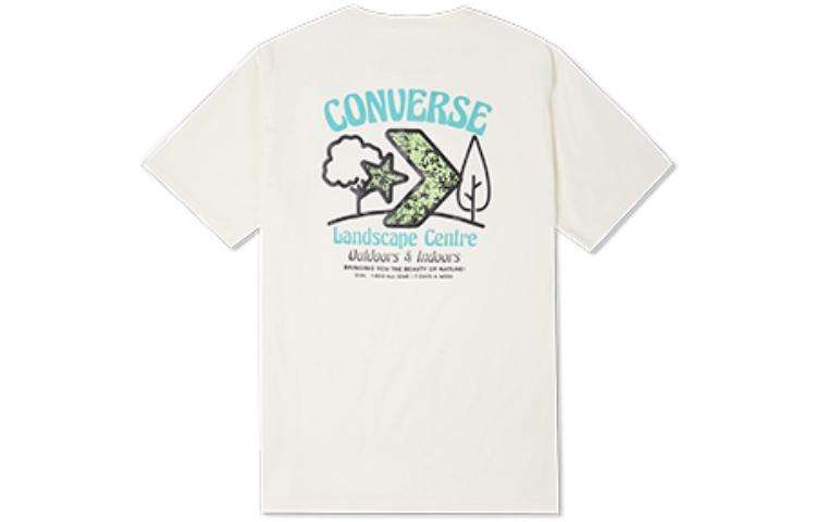 Converse Converse Set in Sleeve T Shirt Men's White