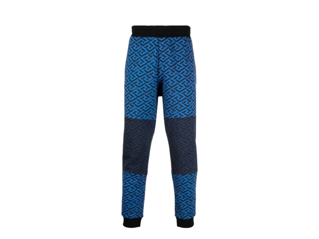 Versace Versace La Greca Sweatpants Blue