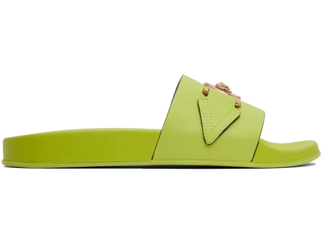 Versace Versace Medusa Biggie Slide Green