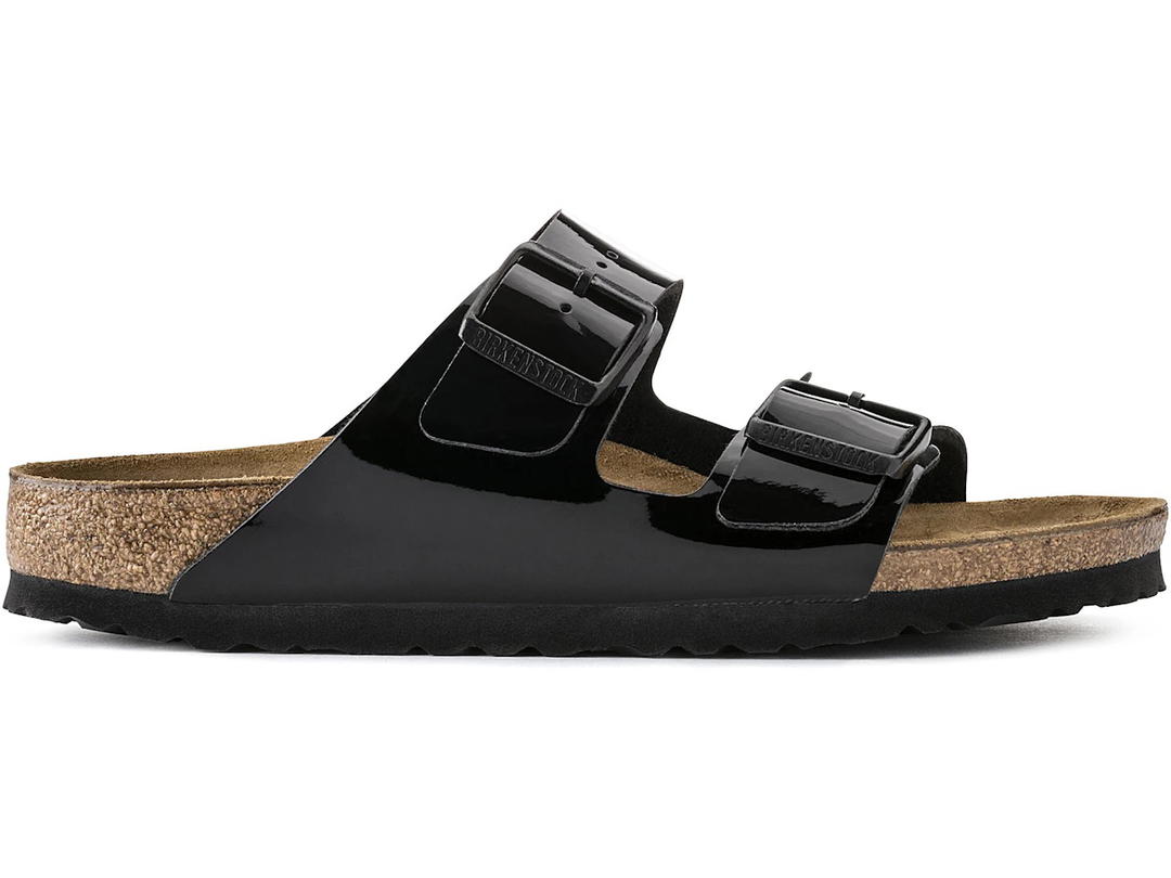 Birkenstock Birkenstock Arizona Birko-Flor Patent Leather Black