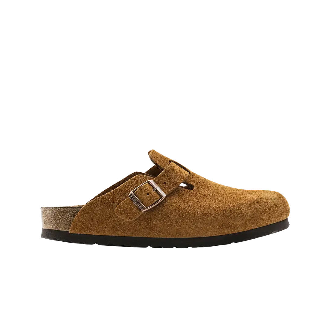 Birkenstock Birkenstock Boston Soft Footbed Suede Mink