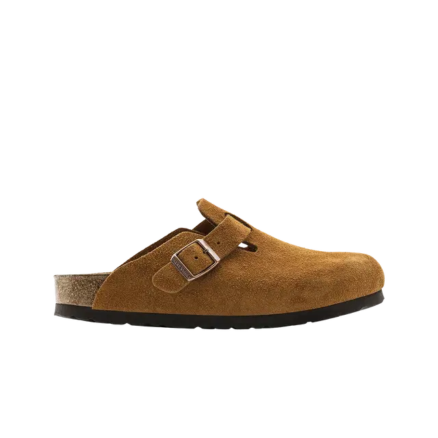 Birkenstock Birkenstock Boston Soft Footbed Suede Mink - view 1