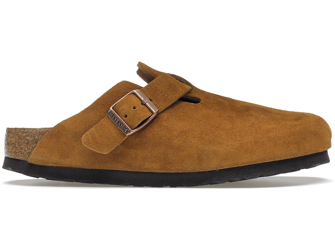 Birkenstock Birkenstock Boston Soft Footbed Suede Mink