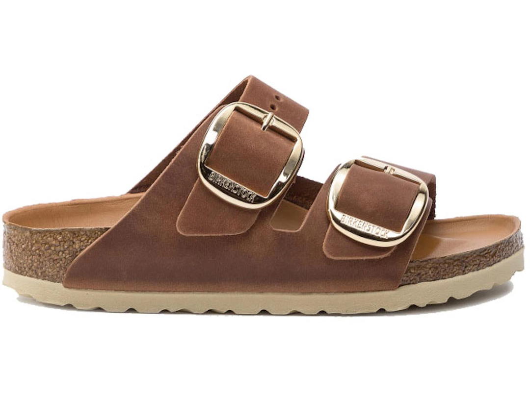 Birkenstock Birkenstock Arizona Big Buckle Oiled Leather Cognac (Women's)