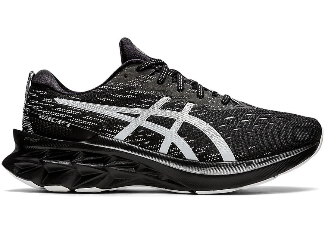 Asics Asics Novablast 2 Black Pure Silver
