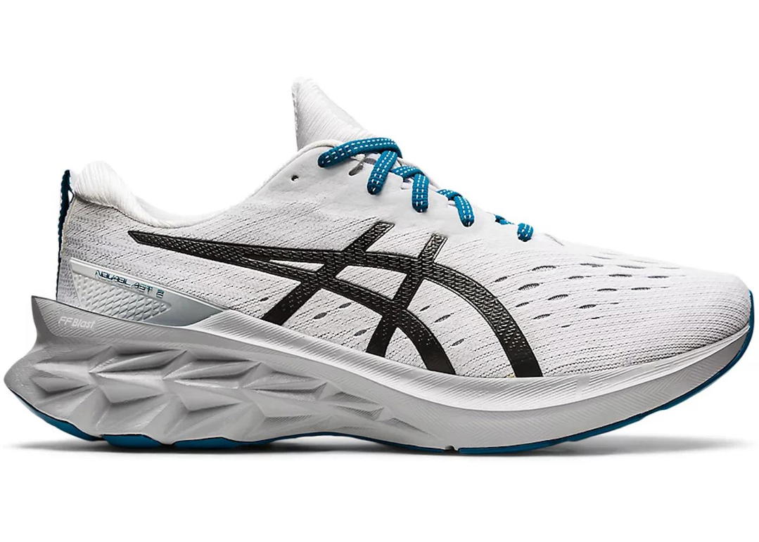 Asics Asics Novablast 2 White Black Blue