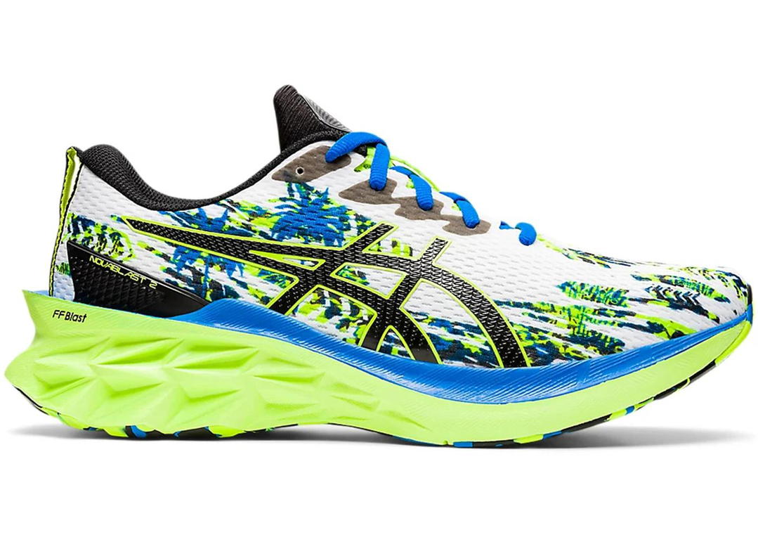 Asics Asics Novablast 2 Run Faster Lime Green