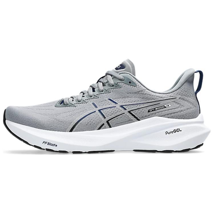 Asics Asics GT-2000 13 Slip-Resistant Low-Top Casual Running Shoes Men's Gray