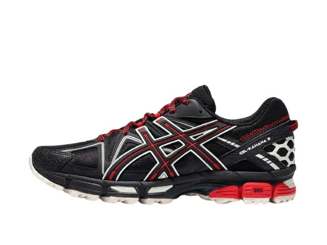 Asics Asics Gel Kahana 8 Black Red White - view 2