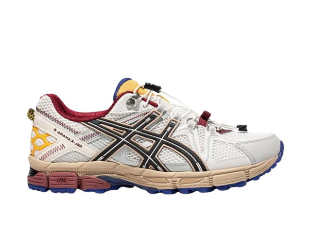 Asics Asics Gel Kahana 8 Low Top Trail White Black Red - view 1