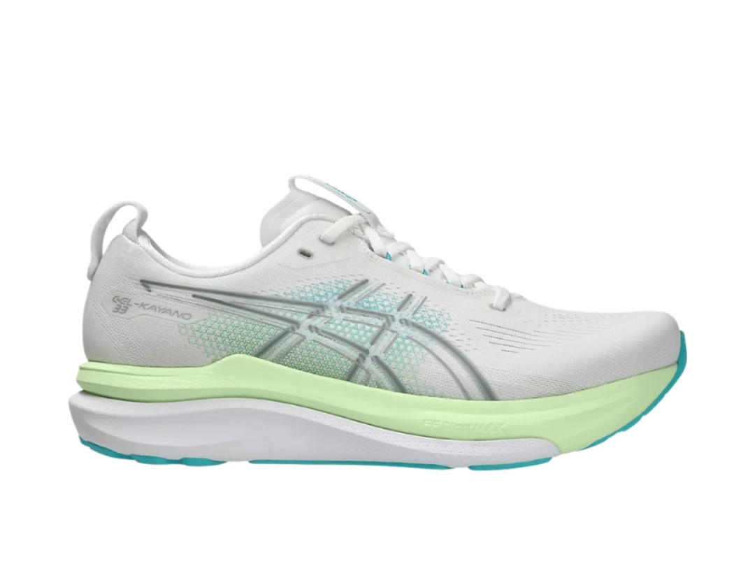 Asics Asics Gel-Kayano 33 White Energy Aqua