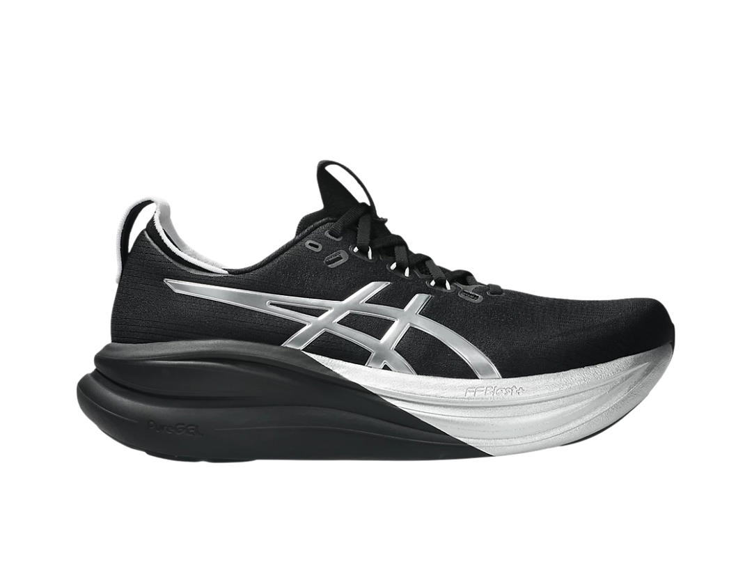 Asics Asics Gel-Nimbus 28 Platinum Platinum Black