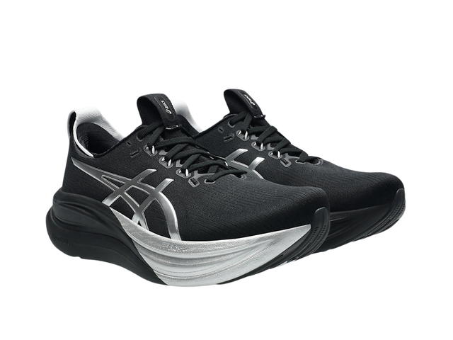 Asics Asics Gel-Nimbus 28 Platinum Platinum Black - view 3