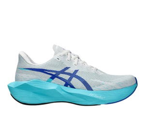 Buy Asics Novablast 6 White Energy Aqua at Sasom – Authentic and Ready to Ship