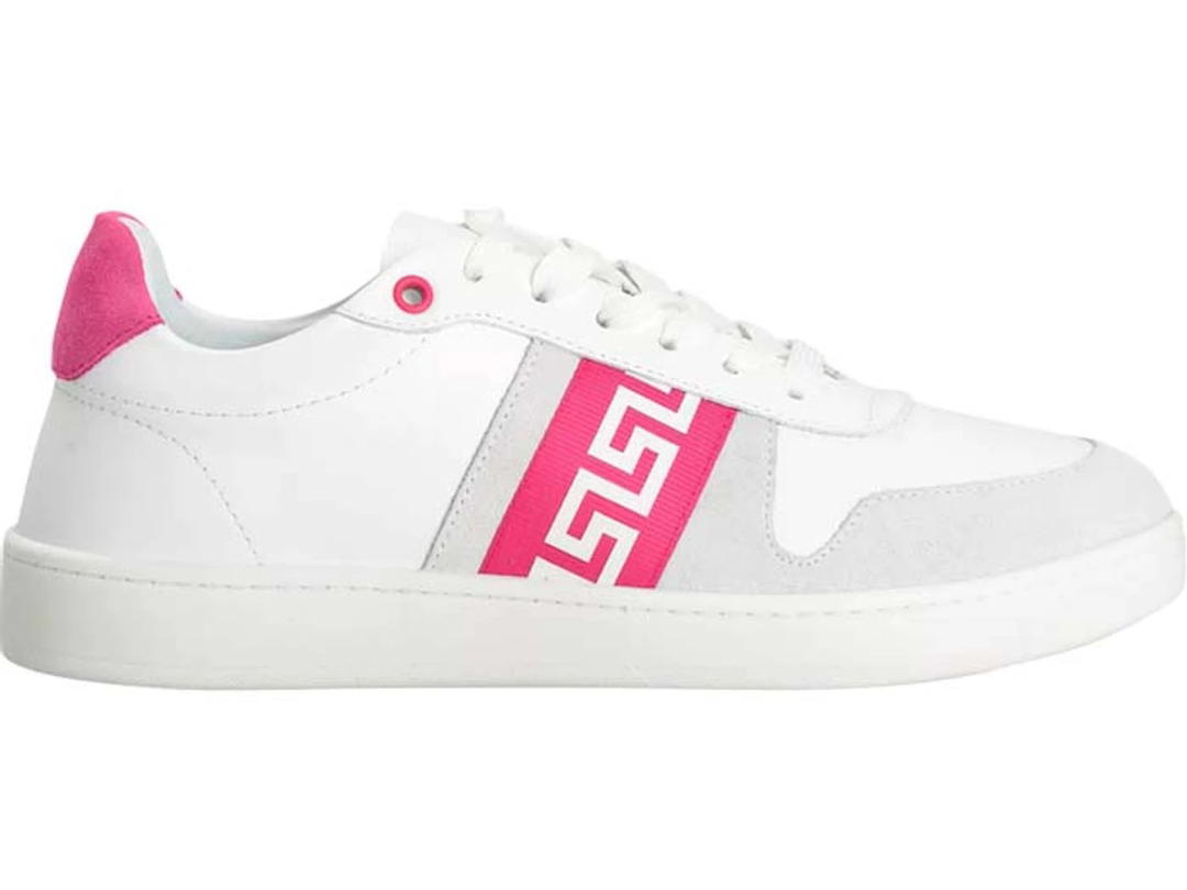 Versace Versace La Greca Sneaker White Pink (Women's)