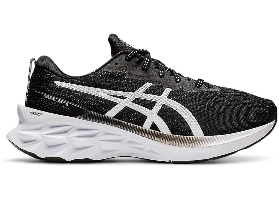 Asics Asics Novablast 2 Black Pure Silver (Women's)