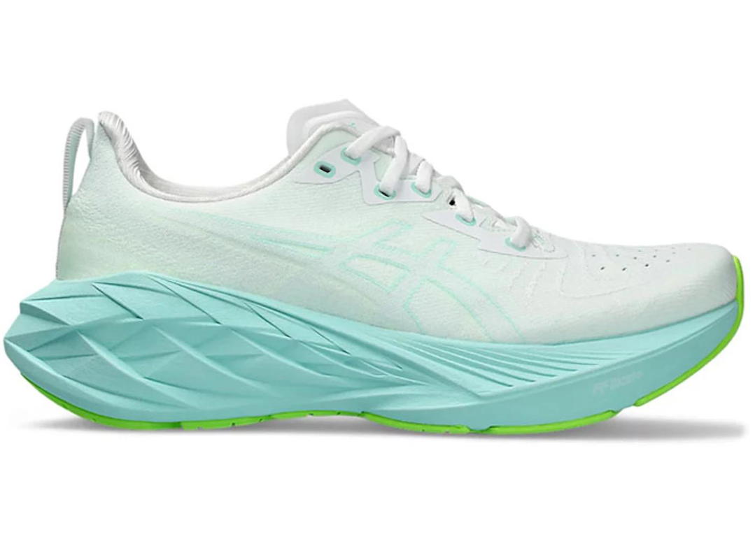 Asics Asics Novablast 4 White Illuminate Mint (Women's)