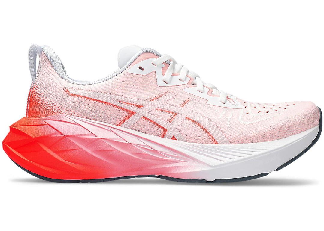 Asics Asics Novablast 4 White Sunrise Red (Women's)