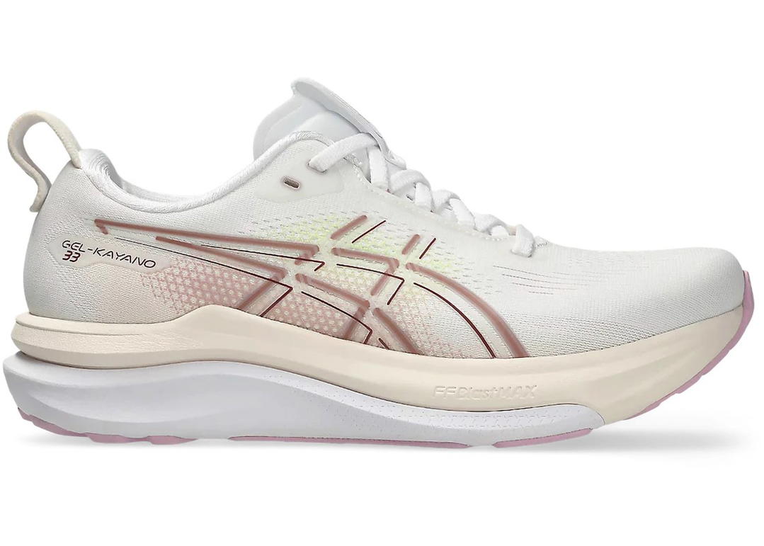 Asics Asics Gel-Kayano 33 White Hazy Lilac (Women's)