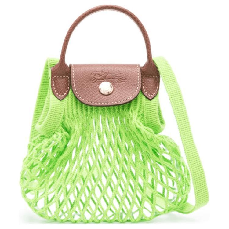 Longchamp Longchamp Le Pliage Filet Strapped Mini Shoulder Bag