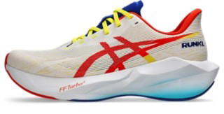 Asics Asics Novablast 6 Cream Cherry Tomato - view 3