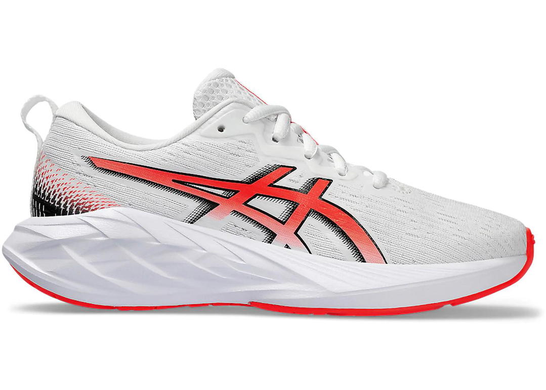 Asics Asics Novablast 4 White Sunrise Red (GS)