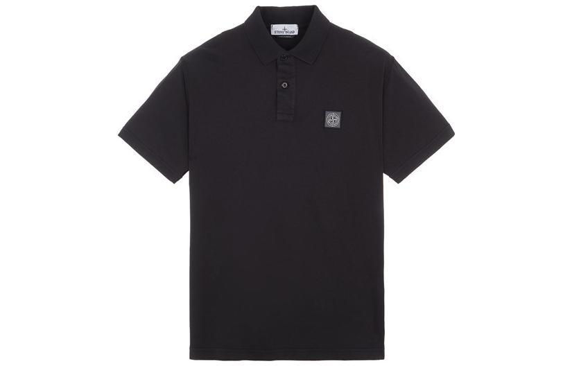 Stone Island STONE ISLAND SS23 Polo Shirt Men's Black