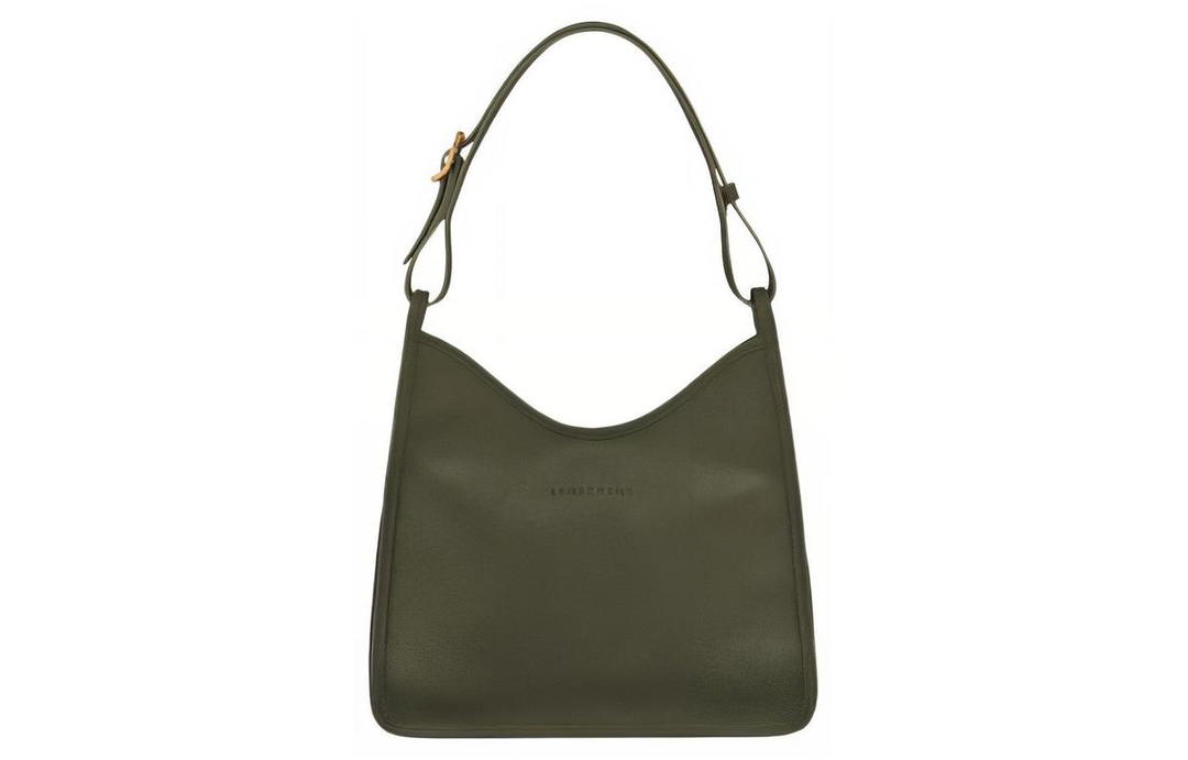 Longchamp Longchamp Le Foulonné Cow Leather Handbag Shoulder Bag Women's Jasper