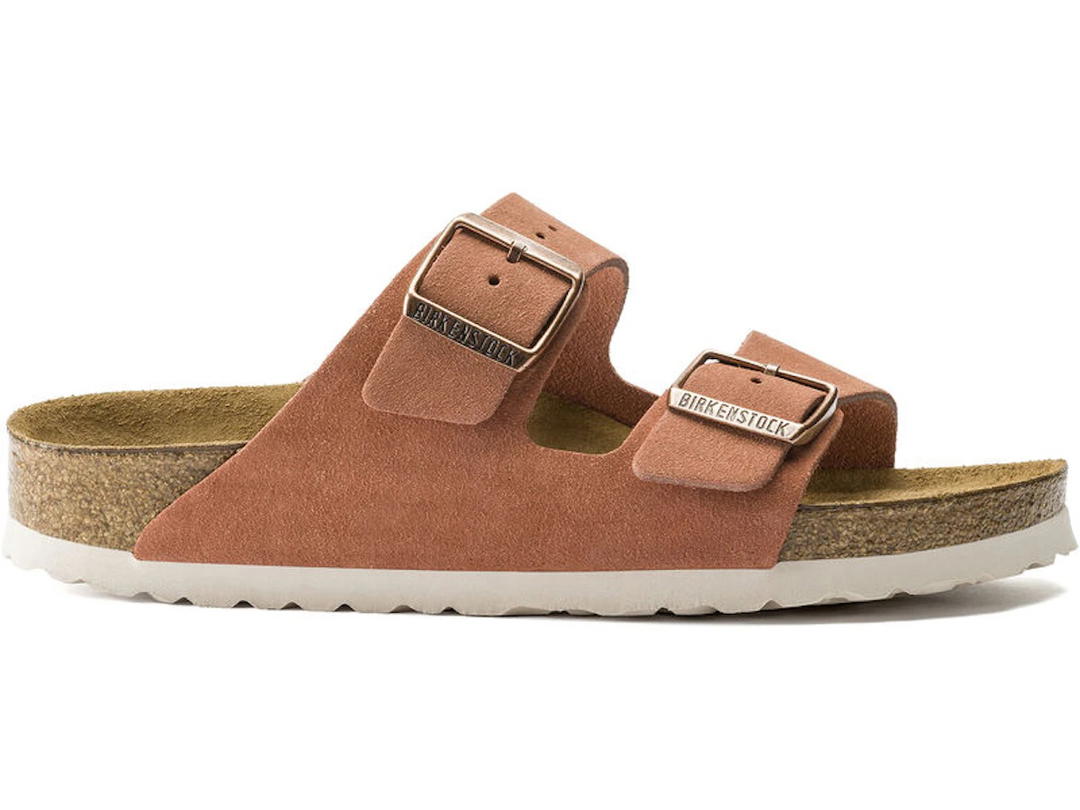 Birkenstock Birkenstock Arizona Soft Footbed Suede Earth Red (Women's)