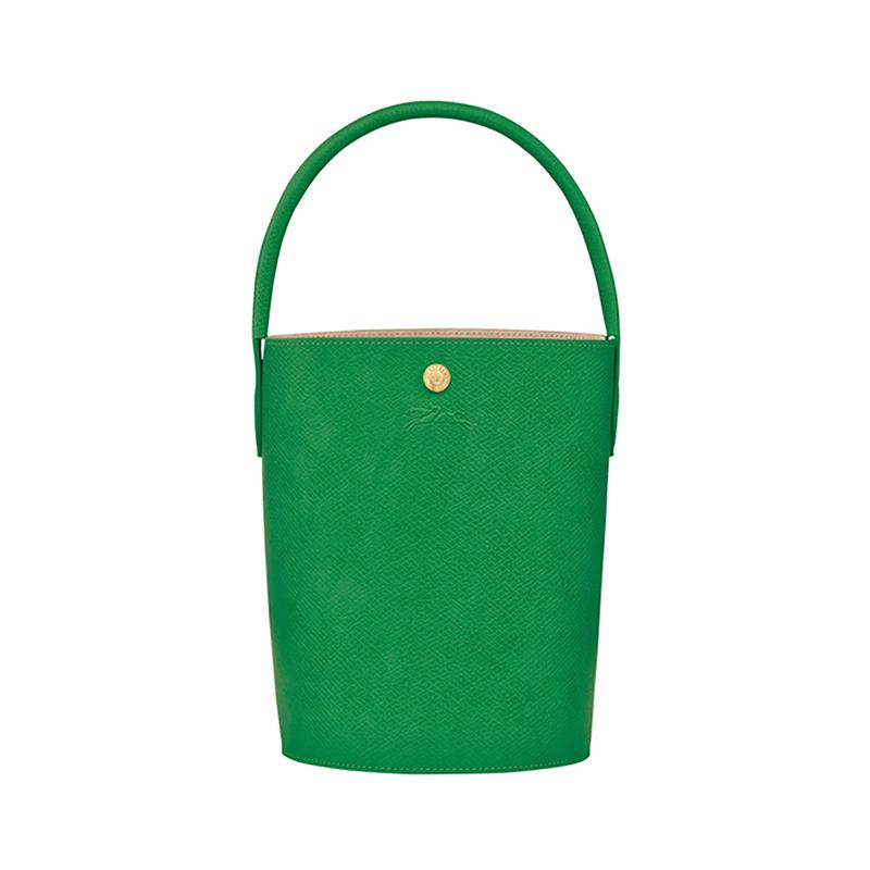 Longchamp Longchamp Épure Logo Embossed Small Bucket Bag