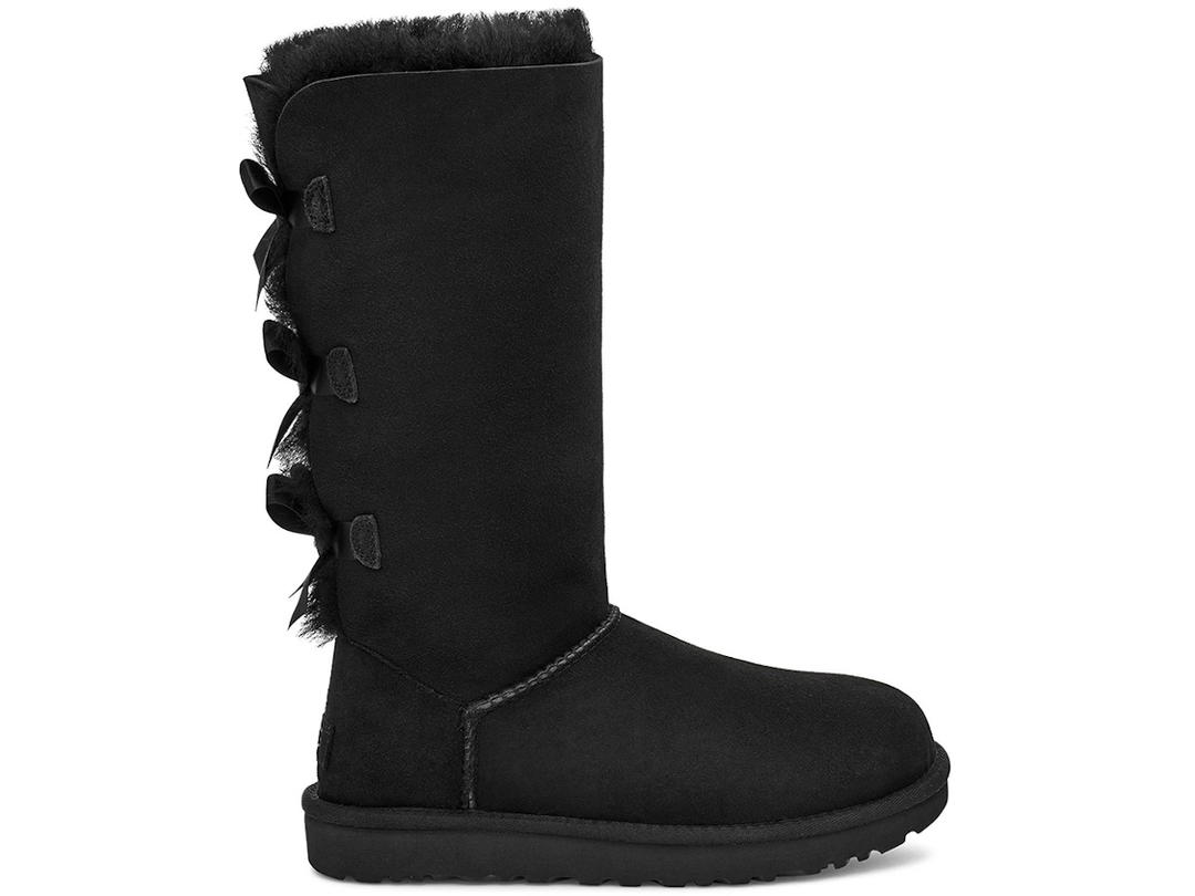 UGG UGG Bailey Bow Tall II Boot Black (Women's)