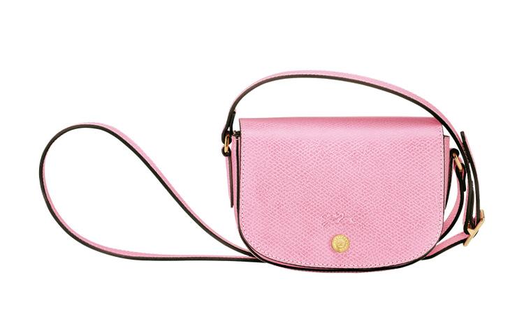 Longchamp Longchamp Cow Leather Shoulder Bag Crossbody Bag Women's Pink