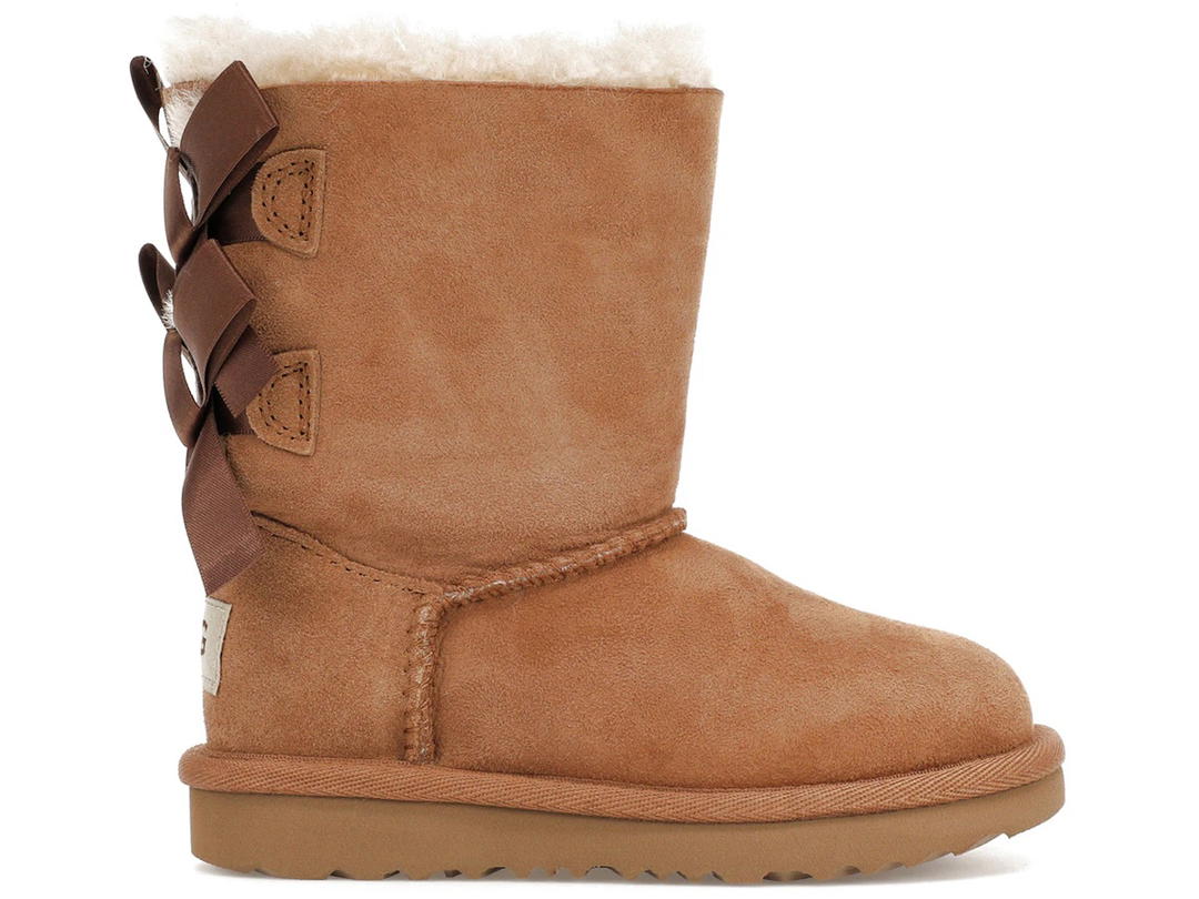 UGG UGG Bailey Bow II Boot Chestnut (Toddler)