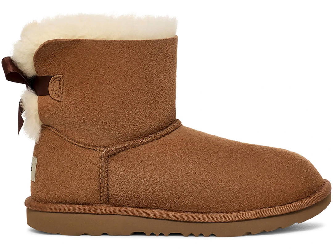 UGG UGG Mini Bailey Bow II Boot Chestnut (Kids)