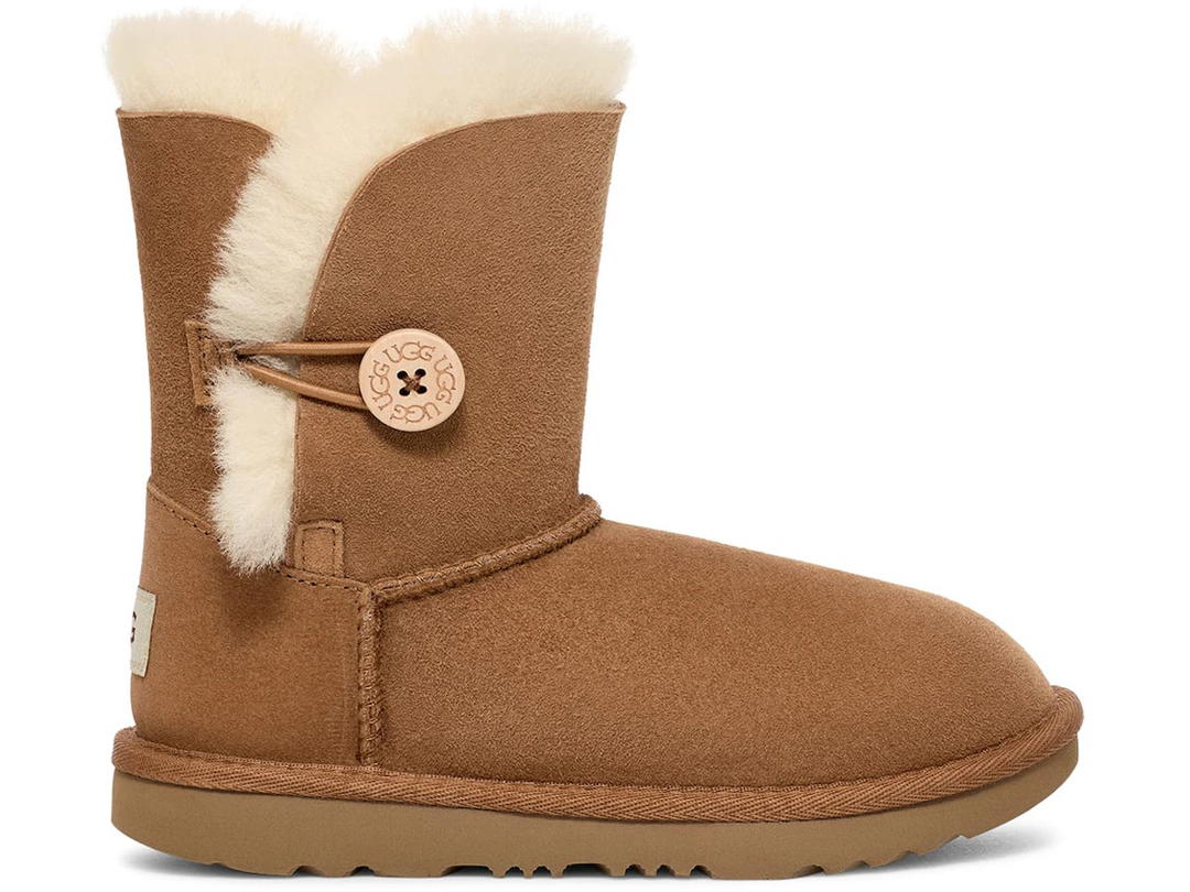 UGG UGG Bailey Button II Chestnut (Kids)