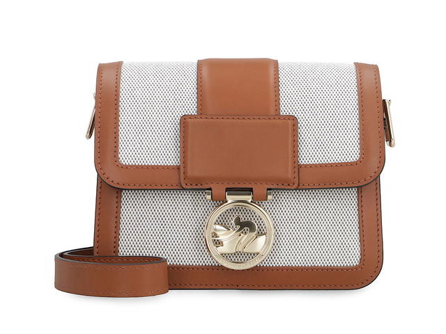 Longchamp Longchamp Boxtrot Canvas Mini Crossbody Bagwhite Calf Polyester 100 - view 2