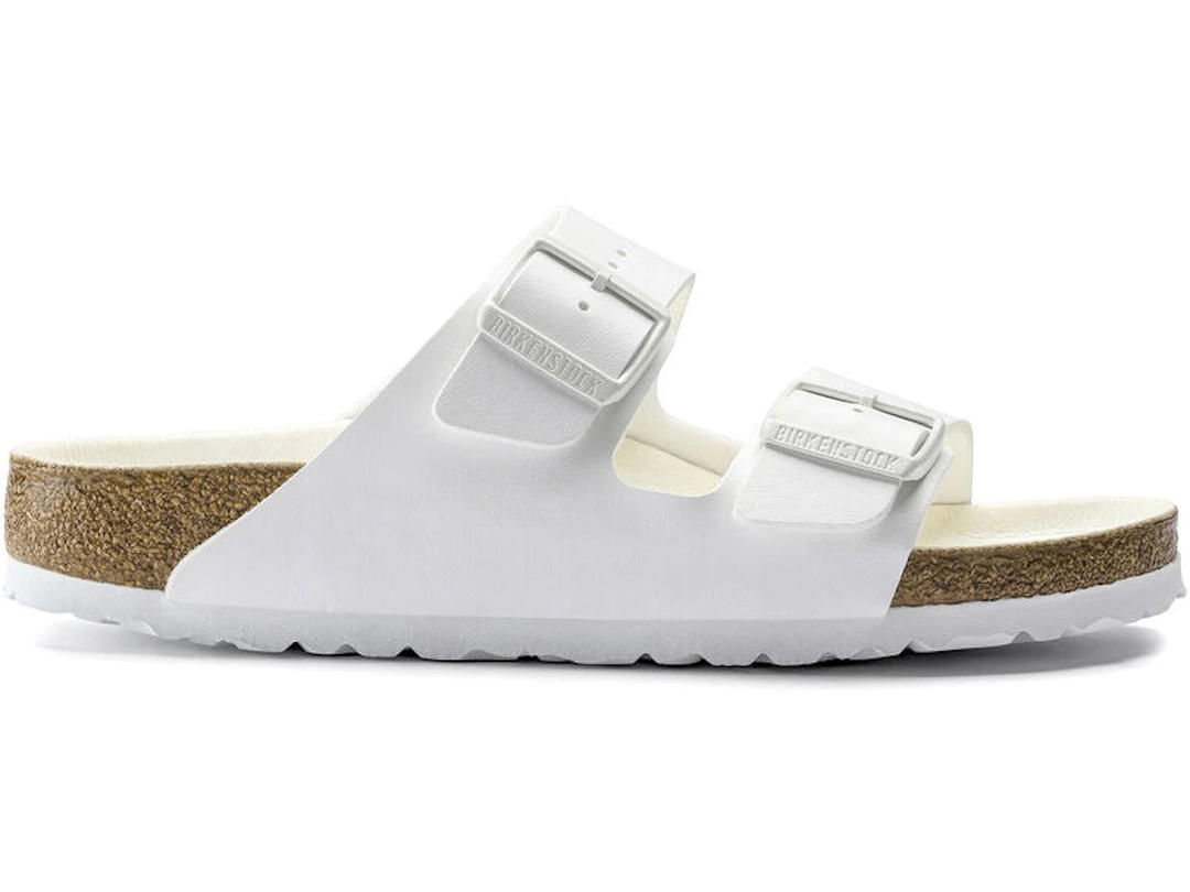 Birkenstock Birkenstock Arizona Birko-Flor Triple White (Women's)