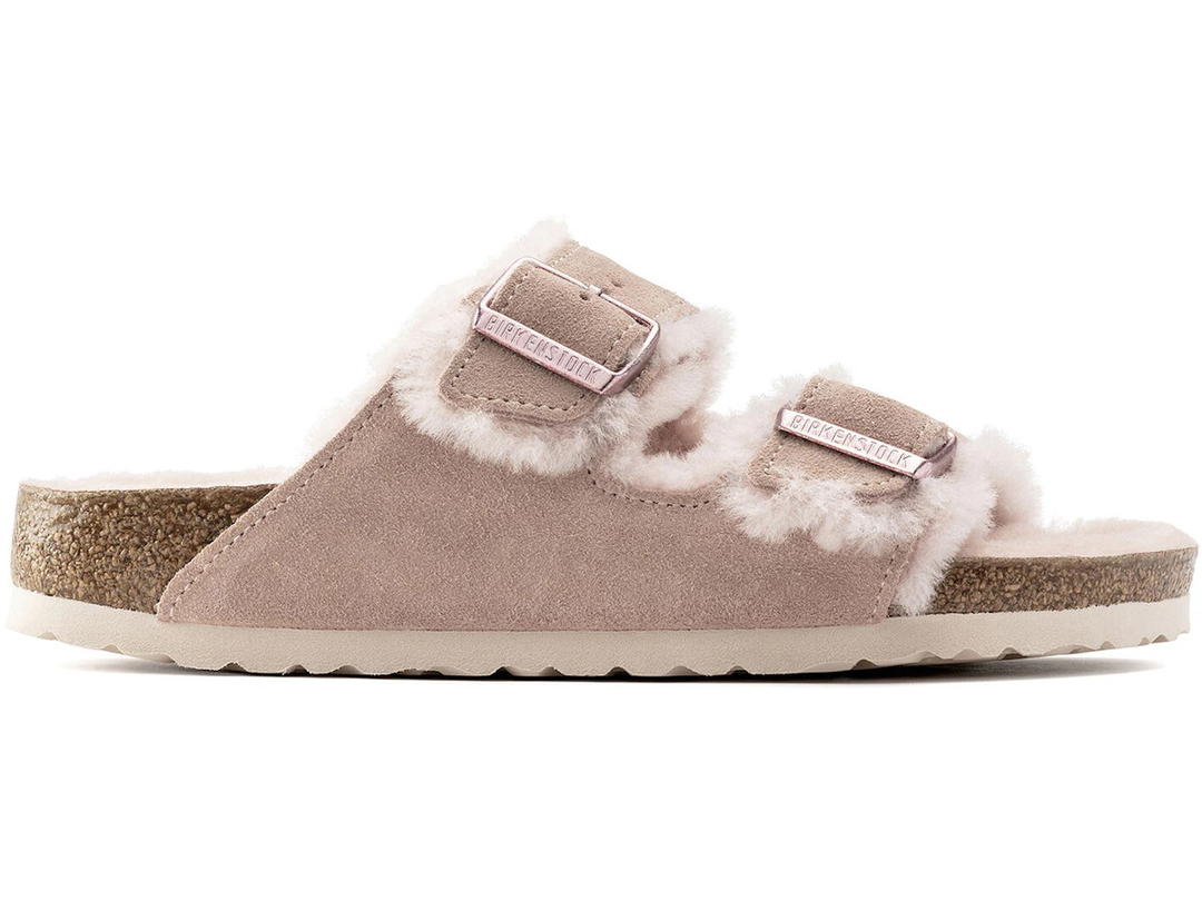Birkenstock Birkenstock Arizona Shearling Suede Light Rose