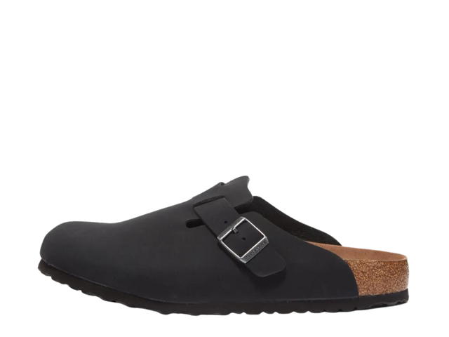 Birkenstock Birkenstock Boston Vegan Birkibuc Black - view 2