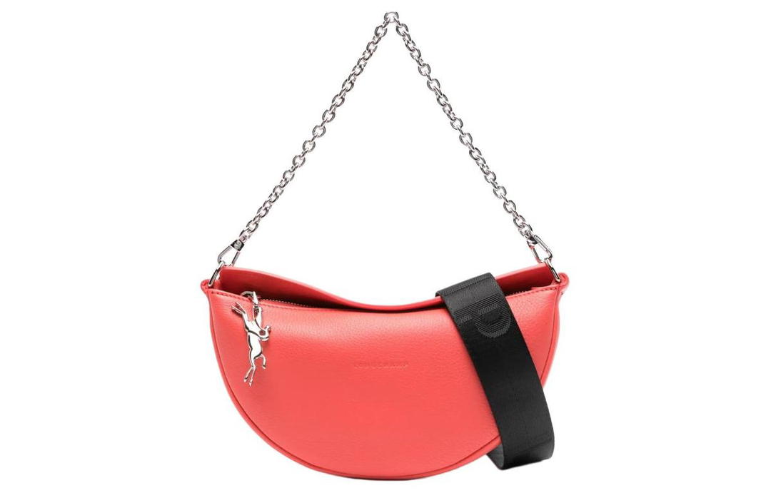 Longchamp Longchamp Small Smile Leather Crossbody Bag
