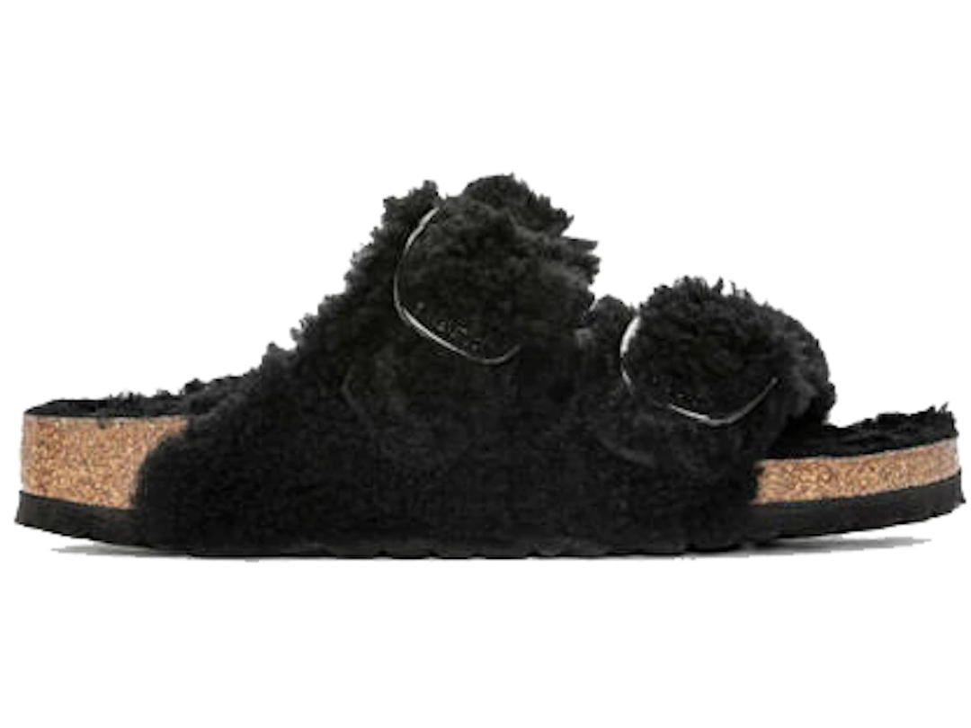 Birkenstock Birkenstock Arizona Big Buckle Teddy Black (Women's)