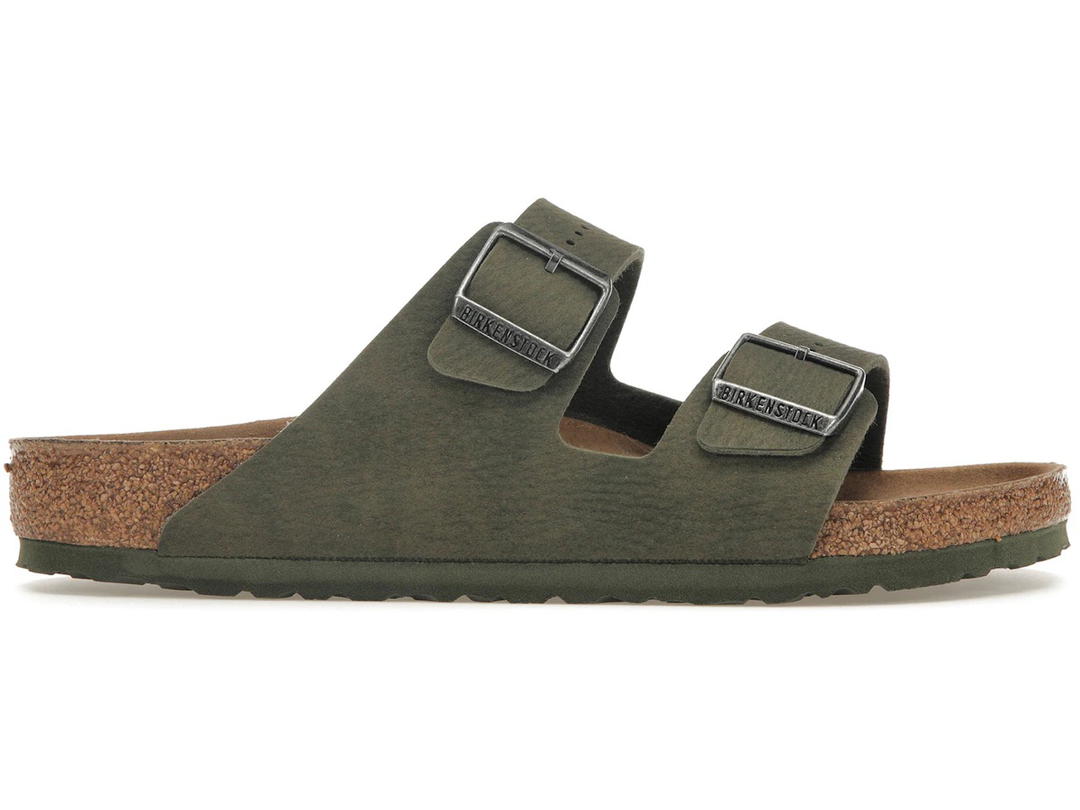 Birkenstock Birkenstock Arizona Vegan Microfiber Desert Dust Thyme