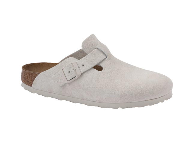 Birkenstock Birkenstock Boston Antique White Suede - view 2