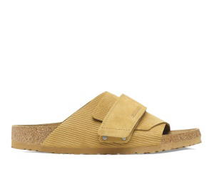 Buy Birkenstock Kyoto Suede Embossed Corduroy Cork Brown at Sasom – Authentic and Ready to Ship