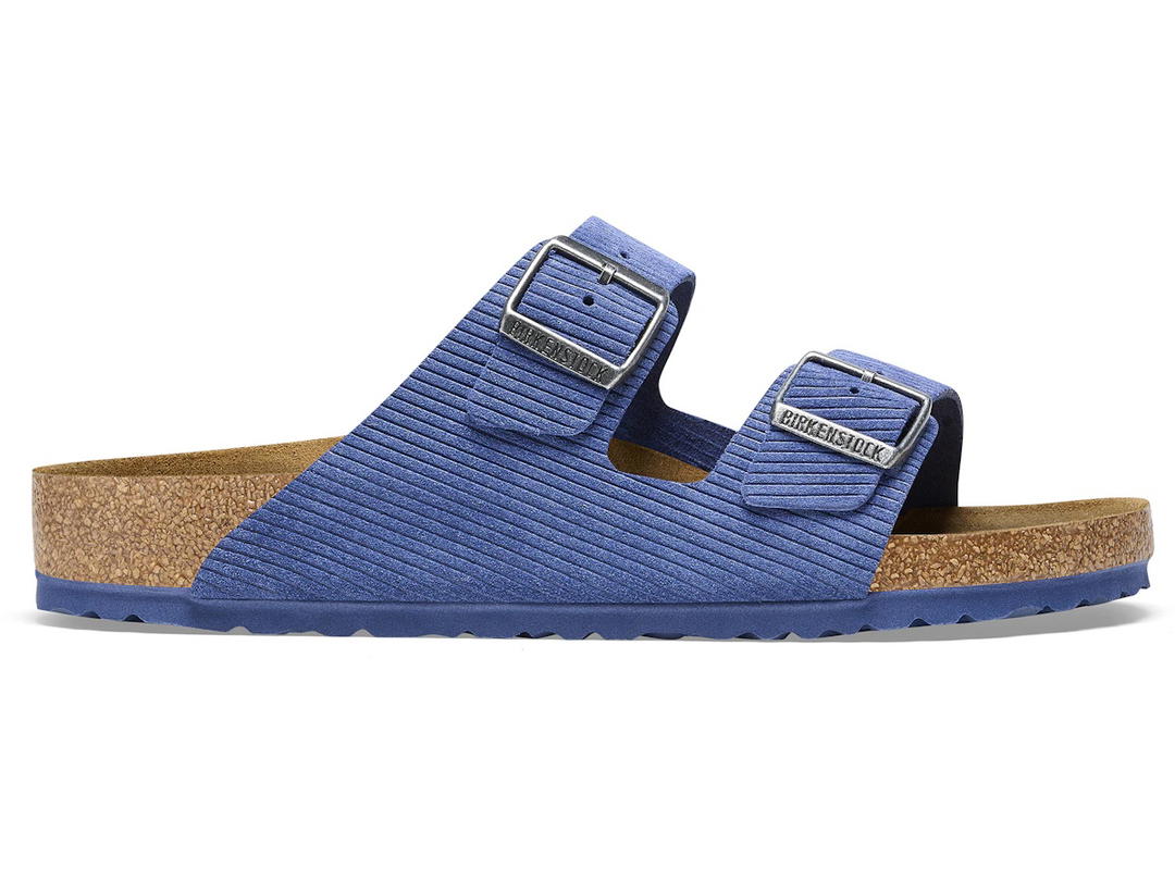 Birkenstock Birkenstock Arizona Embossed Corduroy Suede Indigo