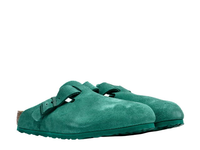 Birkenstock Birkenstock Boston End. UK Exclusive Digital Green Suede - view 3