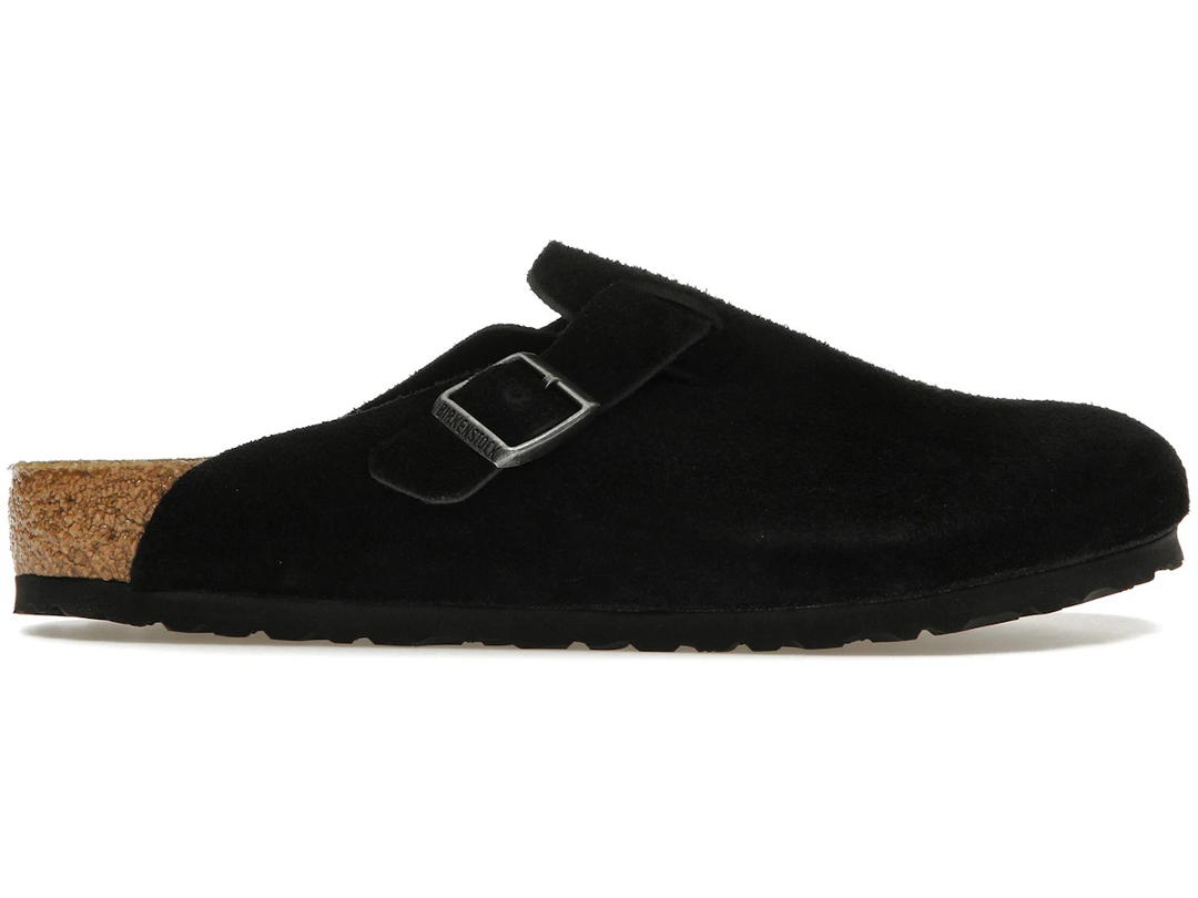 Birkenstock Birkenstock Boston Suede Black